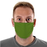Máscara de Tecido com 4 Camadas Lavável Adulto - Verde Claro - Mask4all
