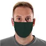 Ficha técnica e caractérísticas do produto Máscara de Tecido com 4 Camadas Lavável Adulto - Verde Escuro - Mask4all