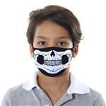 Ficha técnica e caractérísticas do produto Máscara de Tecido com 4 Camadas Lavável Infantil - Caveira - Mask4all M