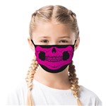 Ficha técnica e caractérísticas do produto Máscara de Tecido com 4 Camadas Lavável Infantil - Caveira Pink - Mask4all M