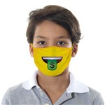 Máscara de Tecido com 4 Camadas Lavável Infantil - Emoji Dinheiro - Mask4all M