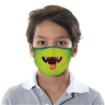 Ficha técnica e caractérísticas do produto Máscara de Tecido com 4 Camadas Lavável Infantil - Monstrinho - Mask4all M