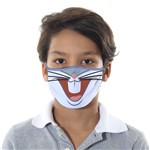 Ficha técnica e caractérísticas do produto Máscara de Tecido com 4 Camadas Lavável Infantil - Pernalonga - Mask4all M