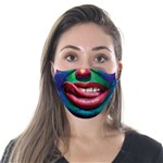 Ficha técnica e caractérísticas do produto Máscara de Tecido Dupla Camada Lavável Adulto - Boca Colorida - Funny Faces