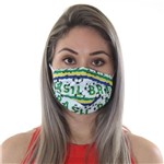 Máscara de Tecido Dupla Camada Lavável Adulto - Brasil