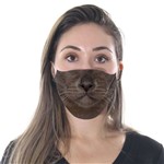 Ficha técnica e caractérísticas do produto Máscara de Tecido Dupla Camada Lavável Adulto - Gato - Funny Faces