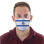 Ficha técnica e caractérísticas do produto Máscara de Tecido Dupla Camada Lavável Adulto - Israel - Funny Faces