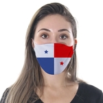 Ficha técnica e caractérísticas do produto Máscara de Tecido Dupla Camada Lavável Adulto - Panamá - Funny Faces
