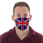 Ficha técnica e caractérísticas do produto Máscara de Tecido Dupla Camada Lavável Adulto - Reino Unido - Funny Faces