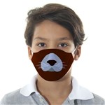 Ficha técnica e caractérísticas do produto Máscara de Tecido Dupla Camada Lavável Infantil - Urso - Funny Faces