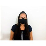 Ficha técnica e caractérísticas do produto Mascara de Tecido Lavável 5 unidades cor preta