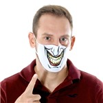 Ficha técnica e caractérísticas do produto Máscara de Tecido Lavável Dupla Camada Adulto - Coringa - Joker