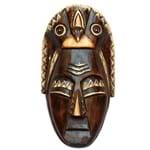 Ficha técnica e caractérísticas do produto Máscara Decorativa "Nyoman" Tribal