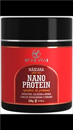 Ficha técnica e caractérísticas do produto Máscara Erva Viva Nano Protein Repositora 500 G