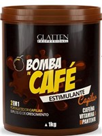 Ficha técnica e caractérísticas do produto Máscara Estimulante Capilar - Bomba de Café Glatten Professional 1kg