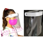 Ficha técnica e caractérísticas do produto Máscara Face Shield 01 Peça Infantil + 01 Peça Adulto