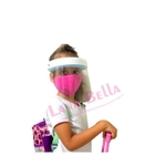 Ficha técnica e caractérísticas do produto Máscara Face Shield Infantil Material Resistente Petg