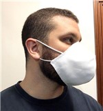 Ficha técnica e caractérísticas do produto Máscara Facial de Algodão Dupla Proteção Estilo N95 05 Unidades - Mk