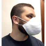 Ficha técnica e caractérísticas do produto Máscara Facial de Algodão Dupla Proteção 08 unidades estilo n95