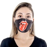 Ficha técnica e caractérísticas do produto Máscara Facial de Proteção de Rosto Adulto - Unissex - Rolling Stones