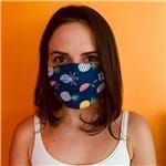 Ficha técnica e caractérísticas do produto Máscara Facial de Tecido Abacaxis Coloridos