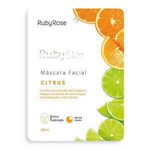 Ficha técnica e caractérísticas do produto Máscara Facial De Tecido Citrus Skin - Ruby Rose