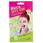 Ficha técnica e caractérísticas do produto Máscara Facial Detox Total! Limpeza e Renovação Chá Verde 1uni - Ricca