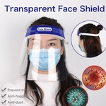 Ficha técnica e caractérísticas do produto Máscara Facial escudo protetor de alta Transmitindo Built-in suave Almofadas 1 Pcs
