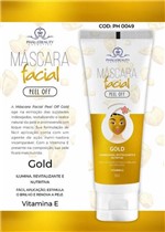 Ficha técnica e caractérísticas do produto Mascara Facial Gold Bisnaga Phallebeauty - Phalleubeauty