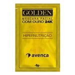 Ficha técnica e caractérísticas do produto Máscara Facial Golden Avenca com Ouro 24K Sachê 8g