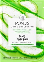 Ficha técnica e caractérísticas do produto Máscara Facial Hidratante com Extrato de Aloe Ponds - Pond's