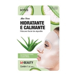 Ficha técnica e caractérísticas do produto Máscara Facial Hidratante e Calmante Kiss New York Aloe Vera 20Ml