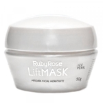 Ficha técnica e caractérísticas do produto Máscara Facial Hidratante Lift Mask Ice Pearl Ruby Rose HB-402
