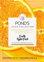 Máscara Facial Hidratante Vitamina C com Extrato de Laranja Ponds - Pond'S