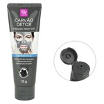 Ficha técnica e caractérísticas do produto Mascara Facial Hidratante Wash Off Carvao Detox 75g Kiss