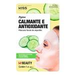 Ficha técnica e caractérísticas do produto Máscara Facial Kiss New York Calmante e Antioxidante Pepino 1 Unidade