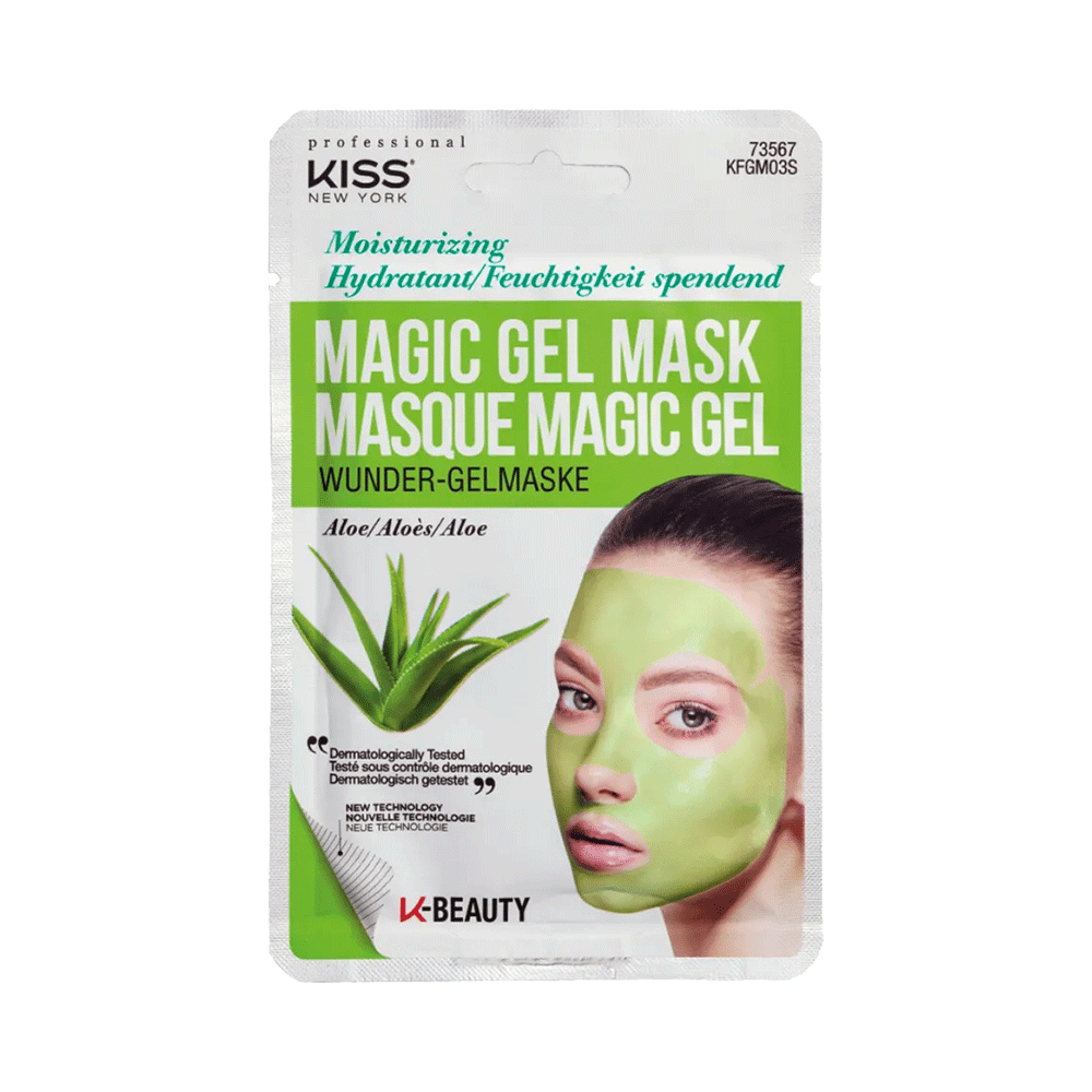 Ficha técnica e caractérísticas do produto Máscara Facial Kiss New York Magic Gel Mask Aloe