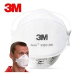 Ficha técnica e caractérísticas do produto Máscara Facial 3M Modelo Aura 9320