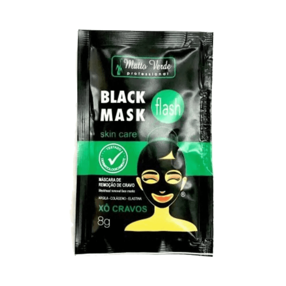 Ficha técnica e caractérísticas do produto Máscara Facial Matto Verde Black 8g