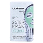 Ficha técnica e caractérísticas do produto Máscara Facial Océane - Dual-Step Mask Algas Marinhas e Tea Tree 1 Un