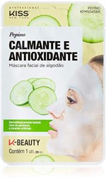 Ficha técnica e caractérísticas do produto Máscara Facial Pepino Calmante e Antioxidante 20ml Kiss Ny