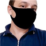 Ficha técnica e caractérísticas do produto Mascara Facial Poliester Tripla Protecao- Preta Ions de Prata - Saúde