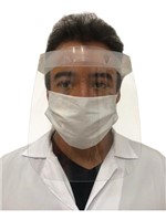 Ficha técnica e caractérísticas do produto Máscara Facial Protetora Anti-cuspi Respingos Face Shield - Faceshield