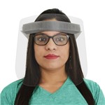 Ficha técnica e caractérísticas do produto Mascara Facial Protetora Anti Respingos Face Shield - Encaixo