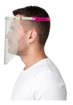 Ficha técnica e caractérísticas do produto Máscara Facial Protetora Respingos Anti-cuspir - Face Shield