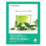 Ficha técnica e caractérísticas do produto Máscara Facial Sisi Cosméticos - Wizyoung Green Tea Collagen 1 Un