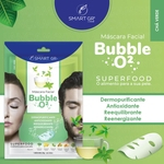 Máscara Facial Superfood Bubble O² Chá Verde - Smart GR
