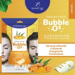 Máscara Facial Superfood Bubble O² Curcuma - Smart GR