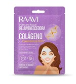 Ficha técnica e caractérísticas do produto Máscara Facial Tecido COLÁGENO & Q10 Raavi