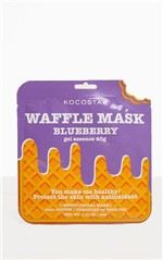 Ficha técnica e caractérísticas do produto Máscara Facial Waffle Mask Blueberry (contém 4 Unidades) - Kocostar